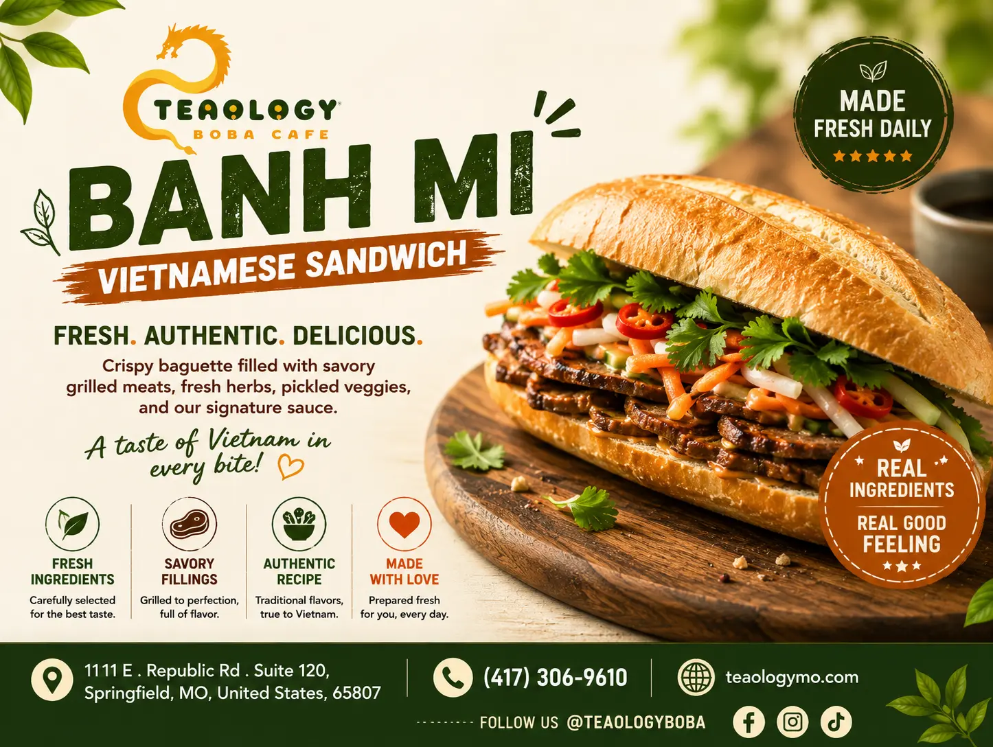 Teaology banh mi