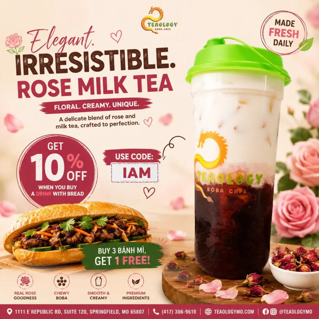 MT4 ROSE MILK TEA